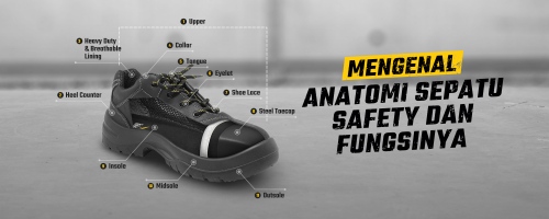 Mengenal Bagian Bagian Sepatu Dan Fungsinya 