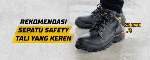 Rekomendasi Sepatu Safety Tali Yang Keren 